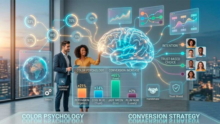 Psicología del color y conversión